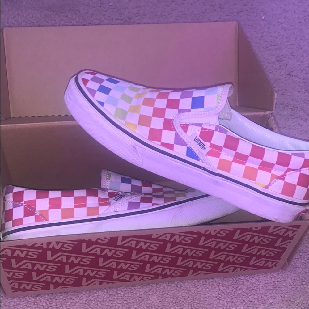 Rainbow vans